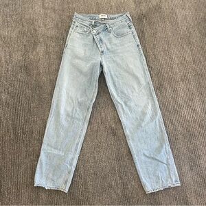 AGOLDE Crisscross Jeans Size 25